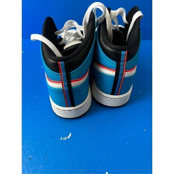 Nike Air Jordan 1 Mid GS Game Time Black Blue Crimson Orbit (CV4891 001) 4.5Y/W6 - Picture 6 of 6